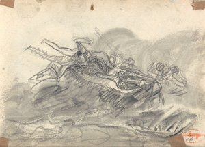 Demonen voor de Verzoeking van Christus door George Romney